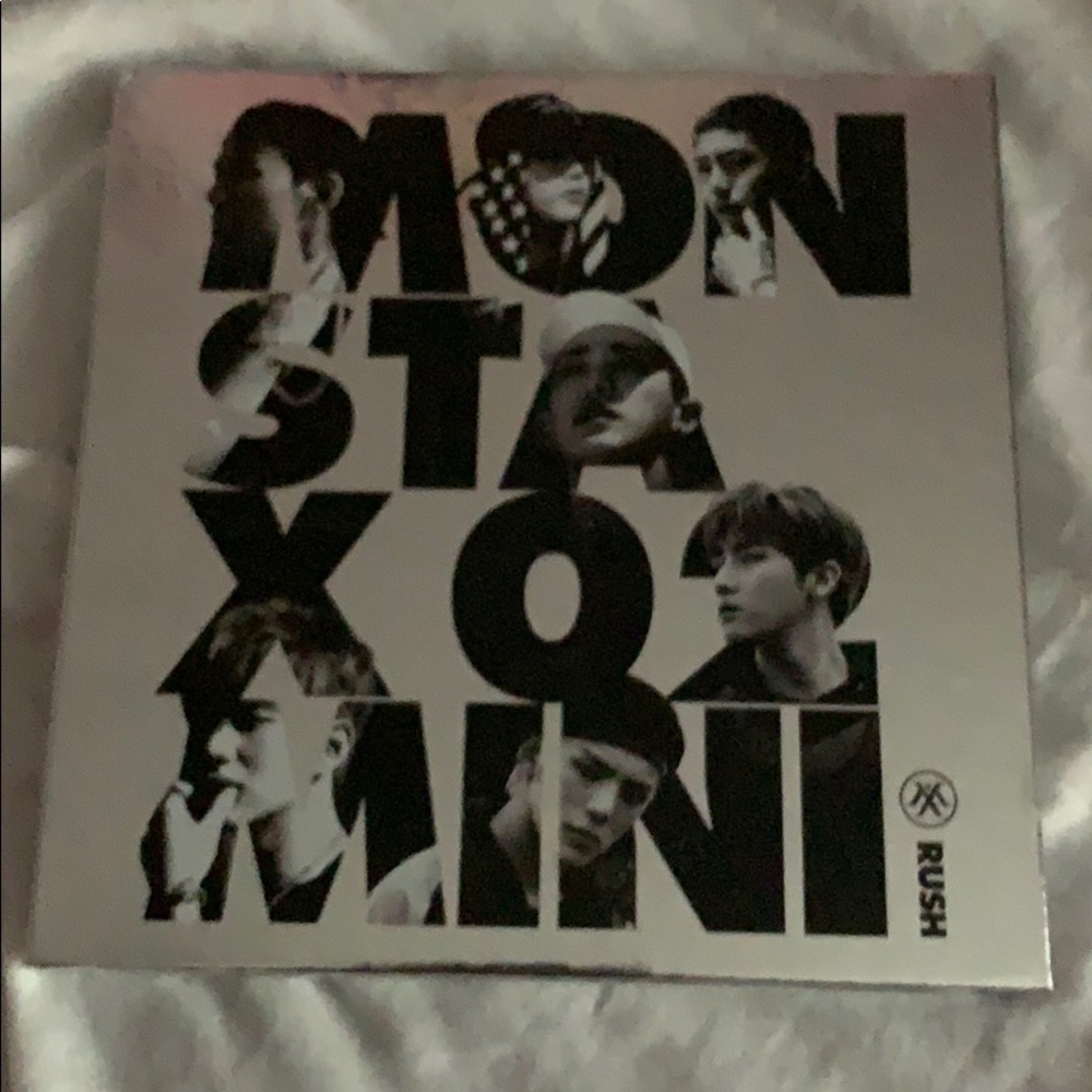 2 for 45 KPOP MONSTA X 02 Mini: RUSH ALBUM
